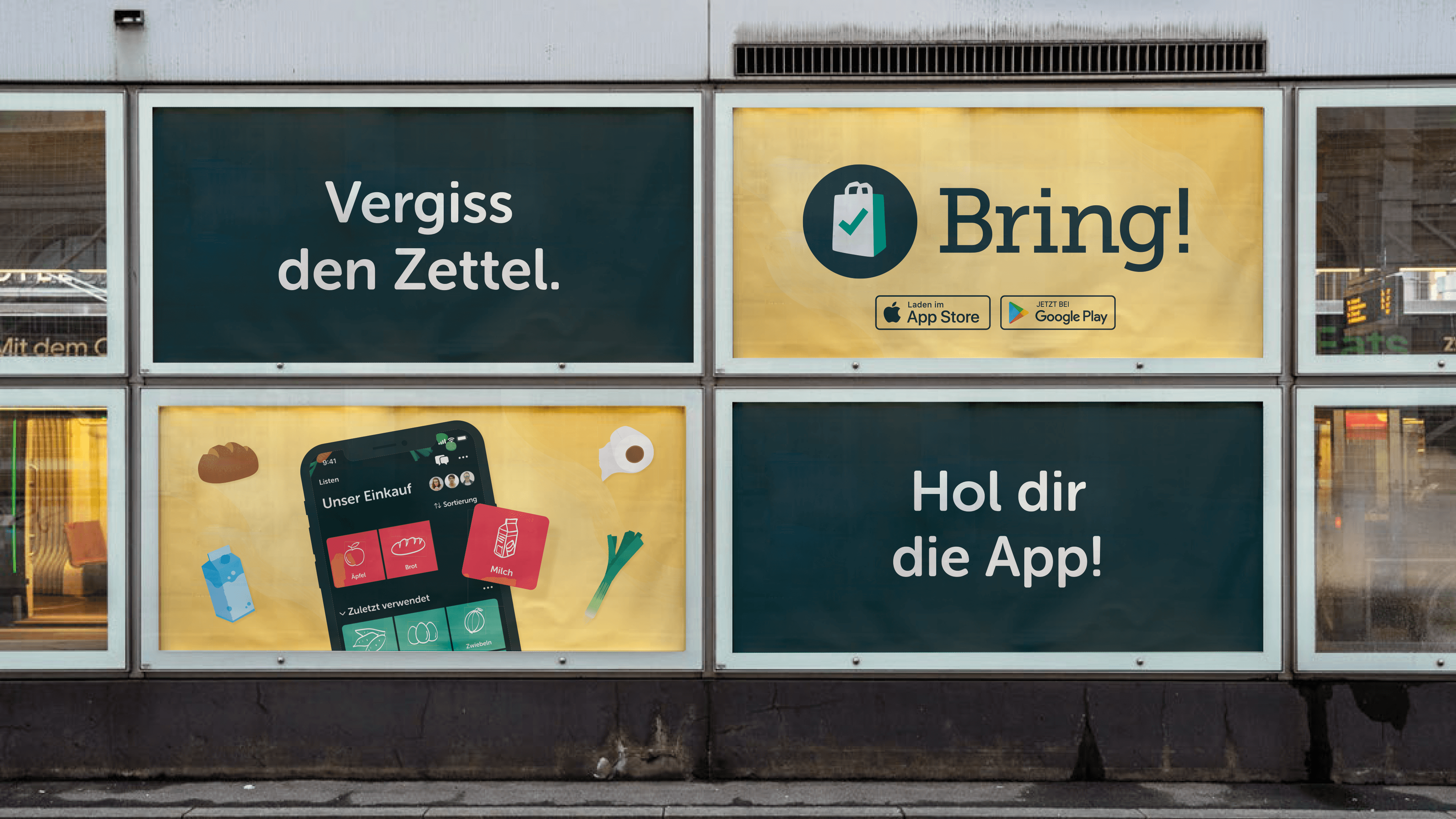 Bring! × Profital Billboards project preview